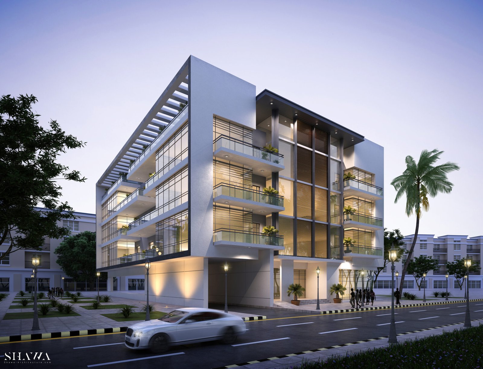 RESIDENTIAL BUILDINGS COMPOUND - shawa architecture