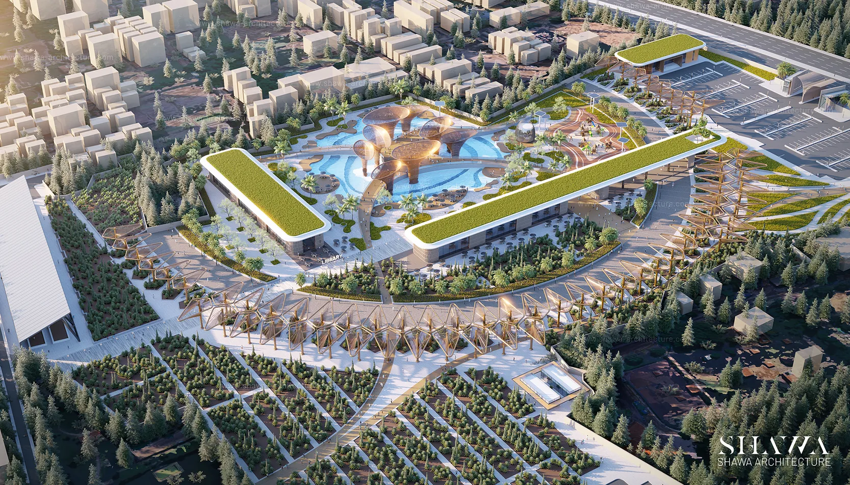 Agricultural Nursery master plan in Syria by Shawa Architecture, image 2 Agricultural Nursery master plan in Syria by Shawa Architecture, image 2