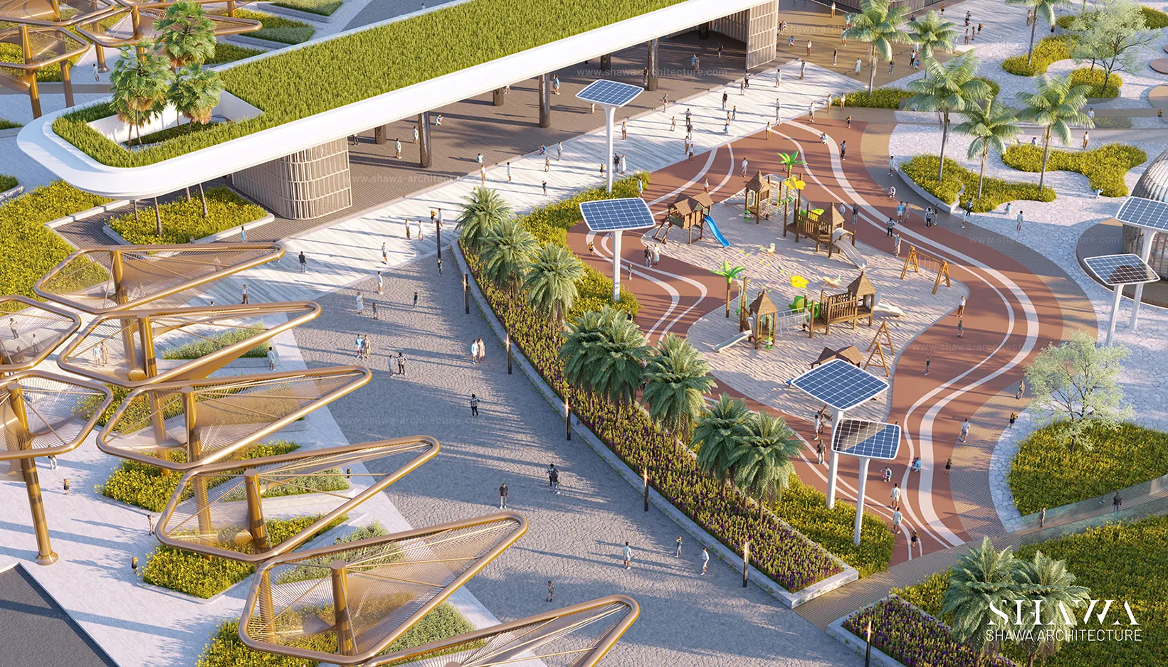 Agricultural Nursery master plan in Syria by Shawa Architecture, image 3 Agricultural Nursery master plan in Syria by Shawa Architecture, image 3