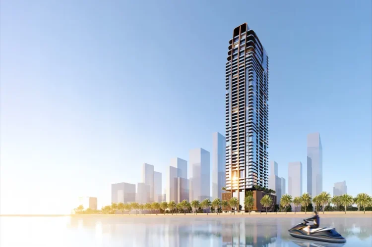 Al Ghaf Residential Tower in Sharjah by Shawa Architecture