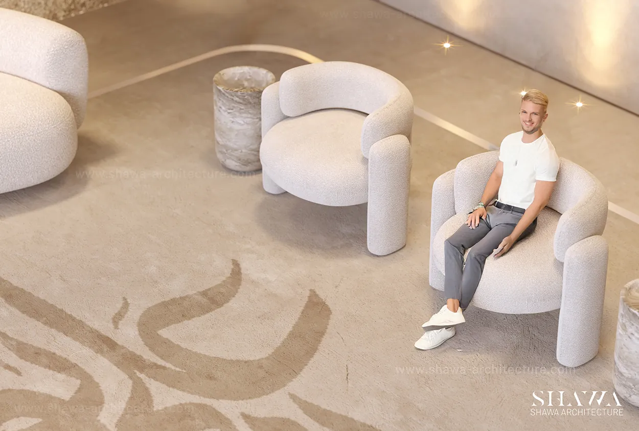 Al Ghaf Tower interior design in Sharjah by Shawa Architecture, image 4 Al Ghaf Tower interior design in Sharjah by Shawa Architecture, image 4