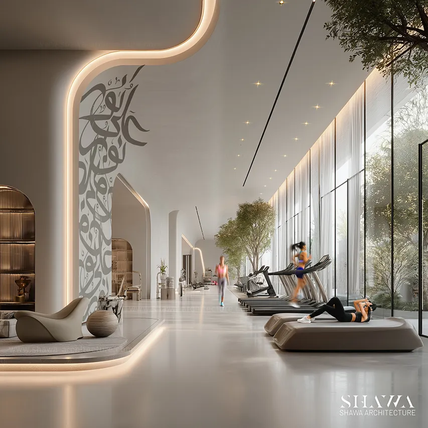 Al Ghaf Tower interior design in Sharjah by Shawa Architecture, image 6 Al Ghaf Tower interior design in Sharjah by Shawa Architecture, image 6