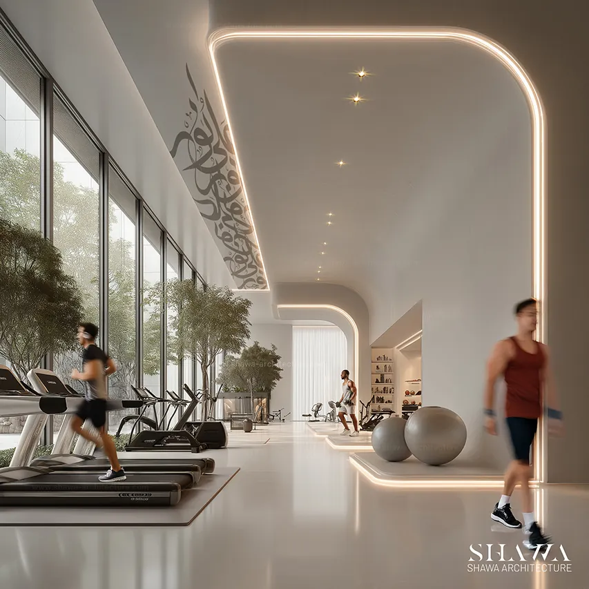 Al Ghaf Tower interior design in Sharjah by Shawa Architecture, image 7 Al Ghaf Tower interior design in Sharjah by Shawa Architecture, image 7
