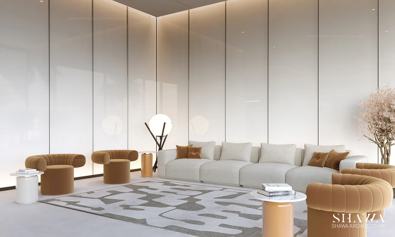 Auresta Tower entrance lobby design in Dubai by Shawa Architecture, image 3 Auresta Tower entrance lobby design in Dubai by Shawa Architecture, image 3
