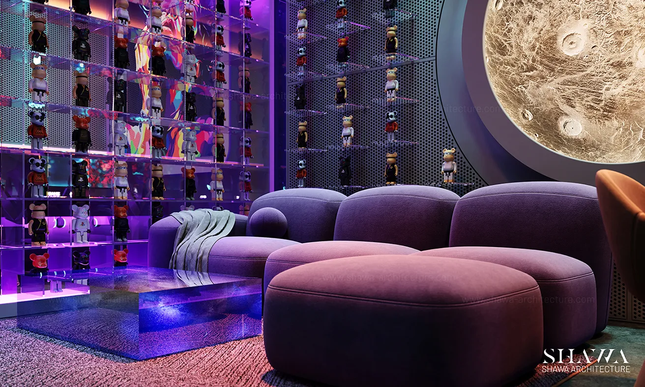 Gaming Room interior design in Dubai by Shawa Architecture, image 9 Gaming Room interior design in Dubai by Shawa Architecture, image 9