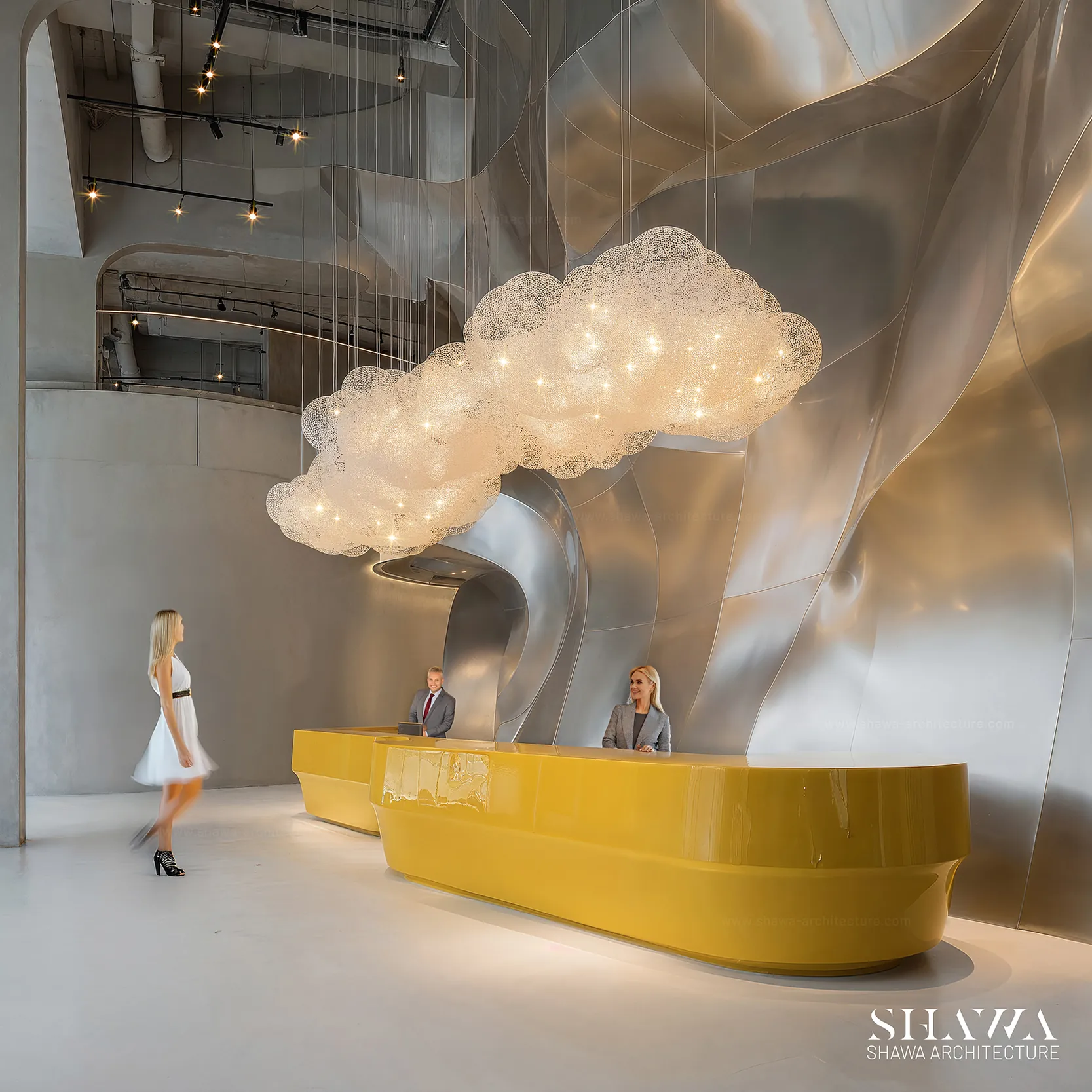 Green Tower interior design in Dubai by Shawa Architecture, image 1 Green Tower interior design in Dubai by Shawa Architecture, image 1