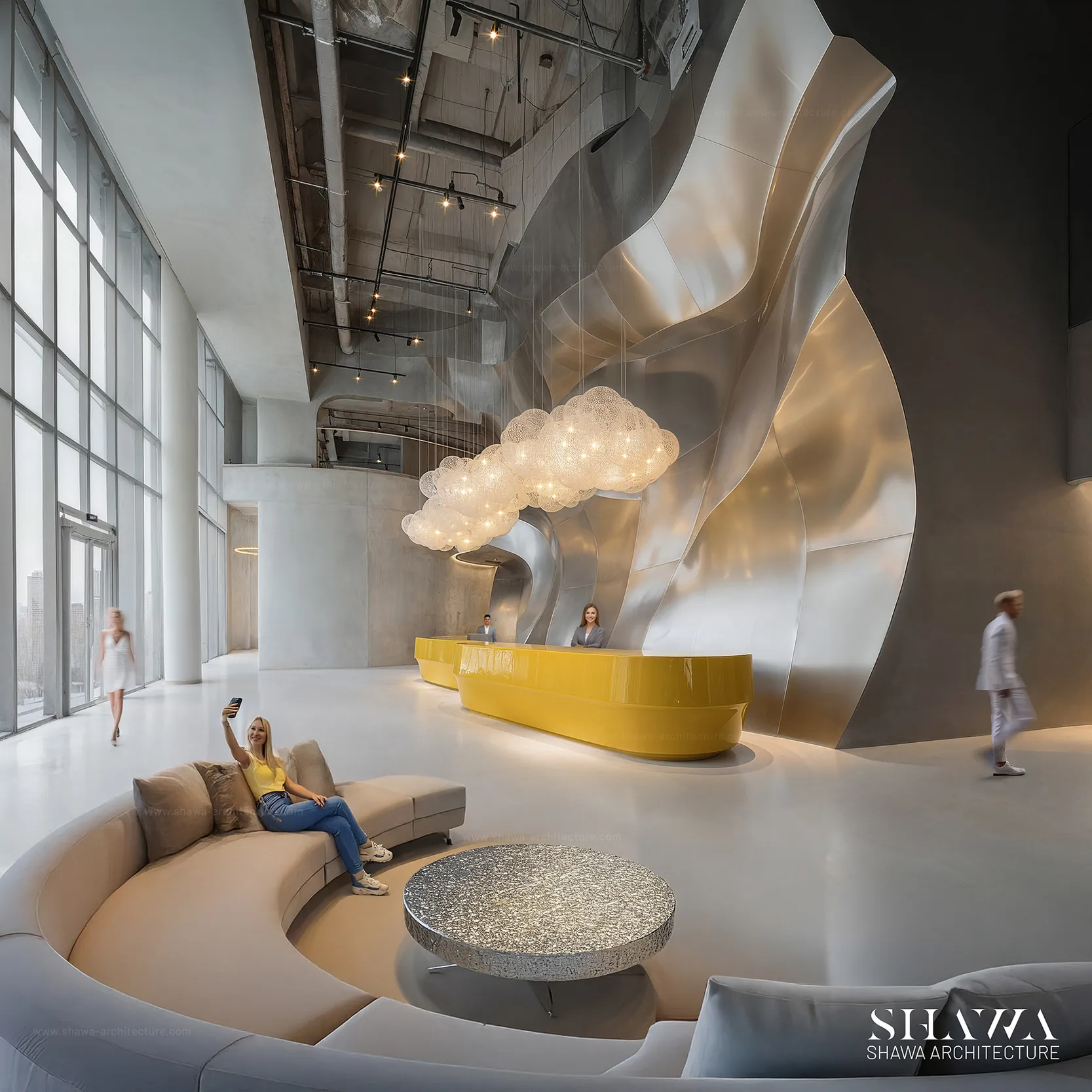 Green Tower interior design in Dubai by Shawa Architecture, image 3 Green Tower interior design in Dubai by Shawa Architecture, image 3
