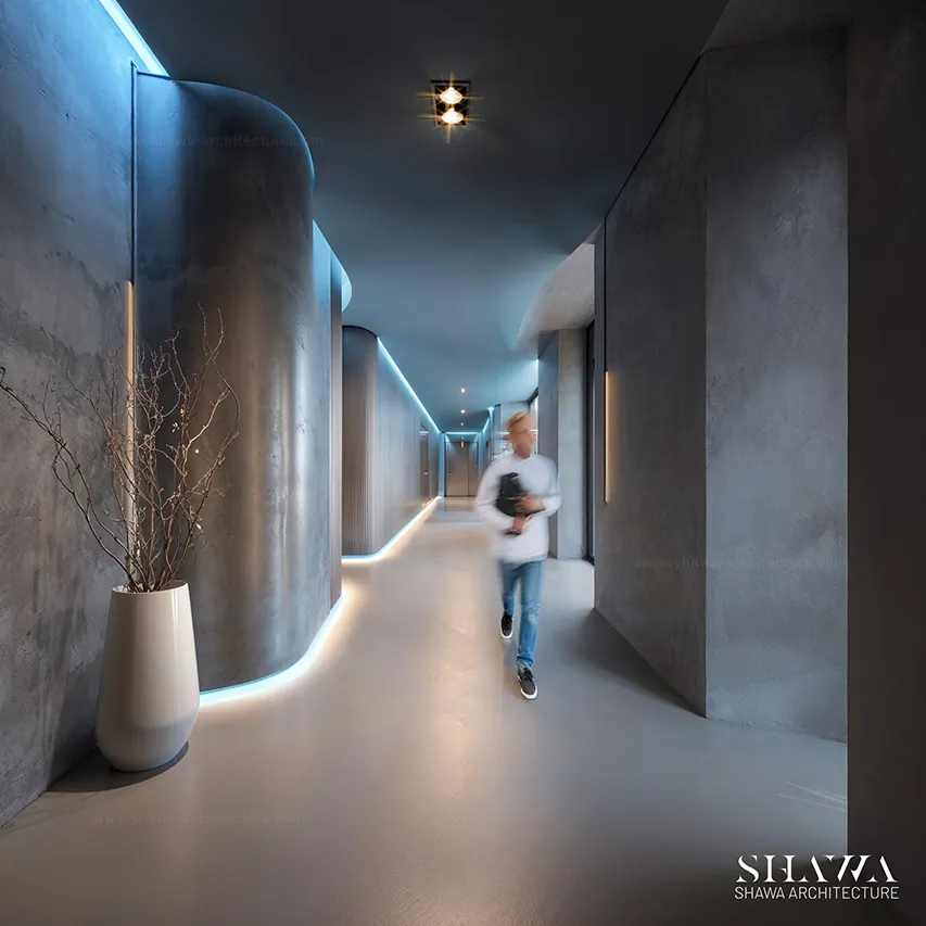 Green Tower interior design in Dubai by Shawa Architecture, image 4 Green Tower interior design in Dubai by Shawa Architecture, image 4