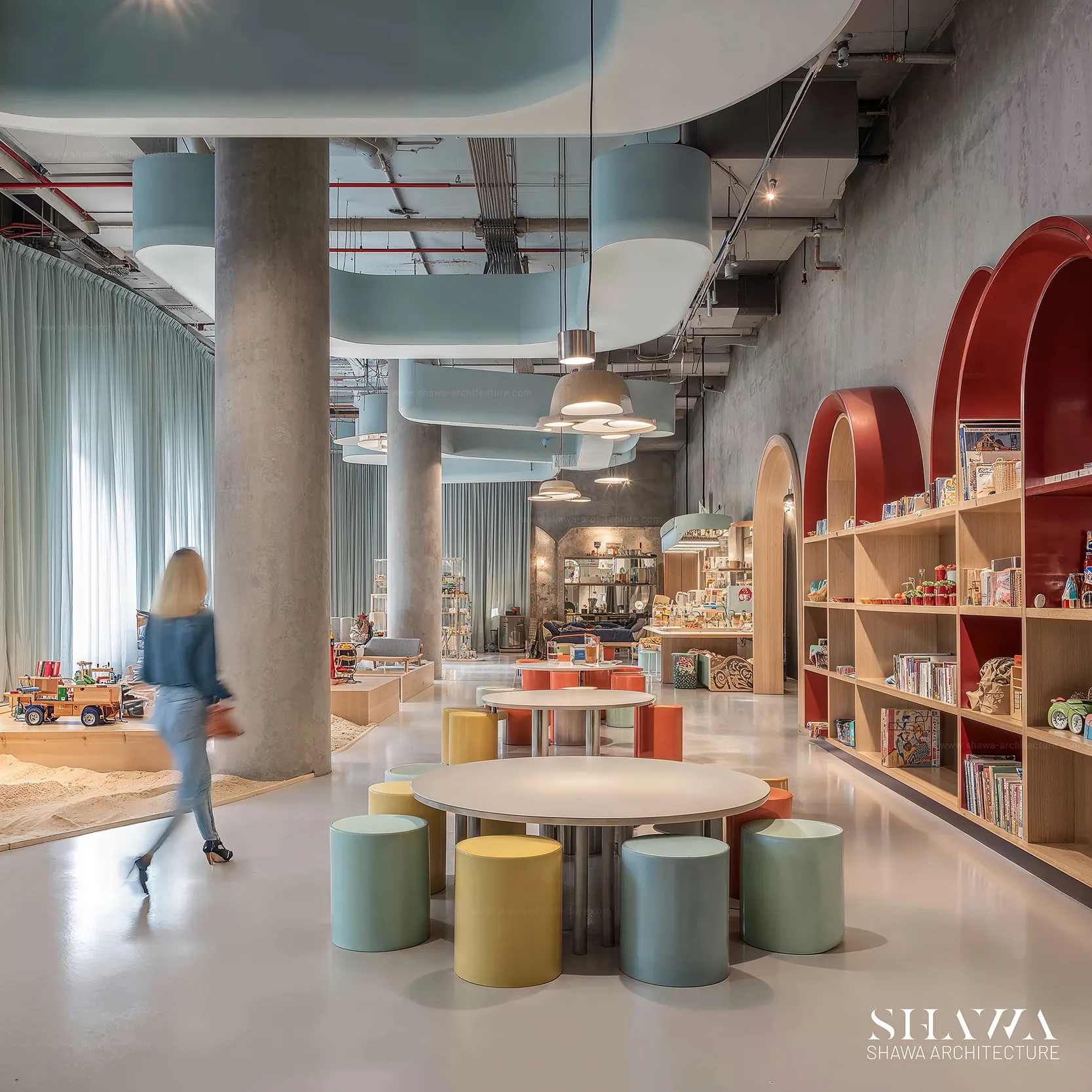 Green Tower Kids Club interior design in Dubai by Shawa Architecture, image 2 Green Tower Kids Club interior design in Dubai by Shawa Architecture, image 2