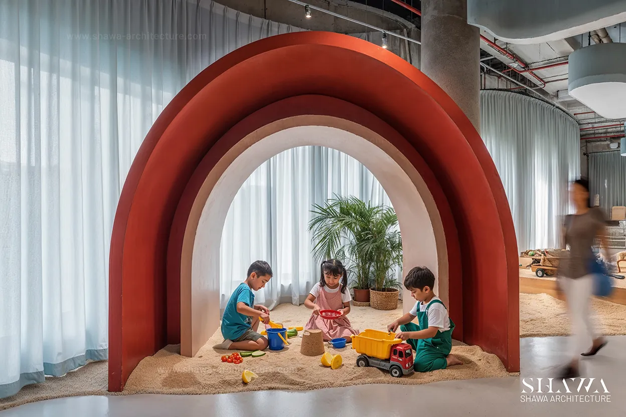 Green Tower Kids Club interior design in Dubai by Shawa Architecture, image 3 Green Tower Kids Club interior design in Dubai by Shawa Architecture, image 3