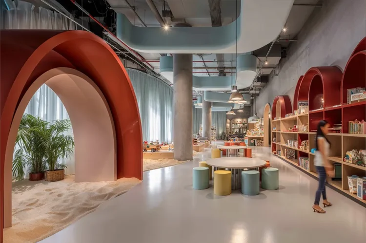 Green Tower Kids Club interior design in Dubai by Shawa Architecture