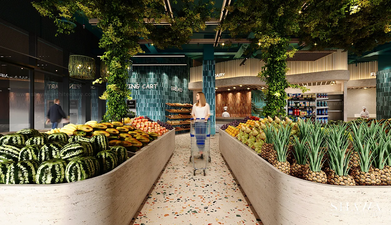 Mazrati Supermarkets interior design by Shawa Architecture, image 4 Mazrati Supermarkets interior design by Shawa Architecture, image 4