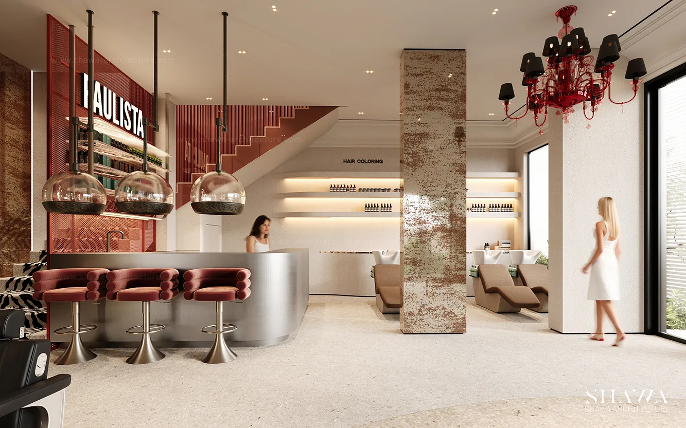 Paulista Salon interior design in Dubai by Shawa Architecture, image 1 Paulista Salon interior design in Dubai by Shawa Architecture, image 1