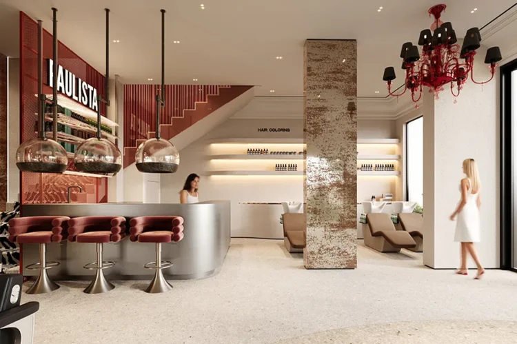 Paulista Salon interior design in Dubai by Shawa Architecture