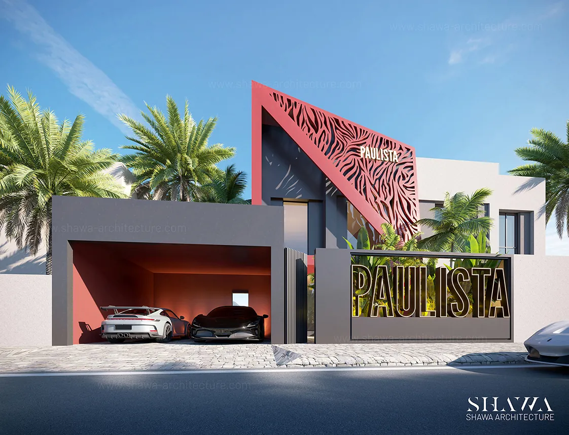 Paulista Salon exterior design in Dubai by Shawa Architecture, image 2 Paulista Salon exterior design in Dubai by Shawa Architecture, image 2