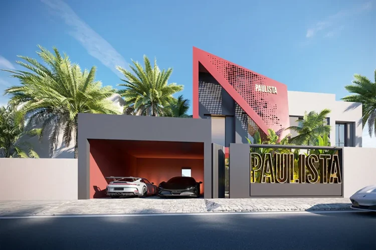 Paulista Salon exterior design in Dubai by Shawa Architecture