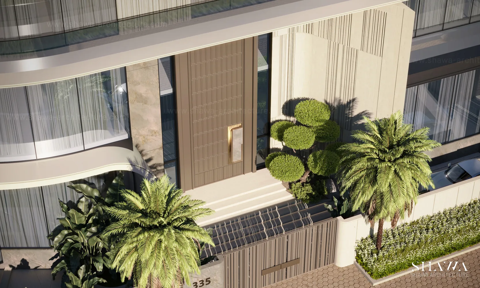 Private villa in Al Mamzar, Dubai by Shawa Architecture, image 4 Private villa in Al Mamzar, Dubai by Shawa Architecture, image 4
