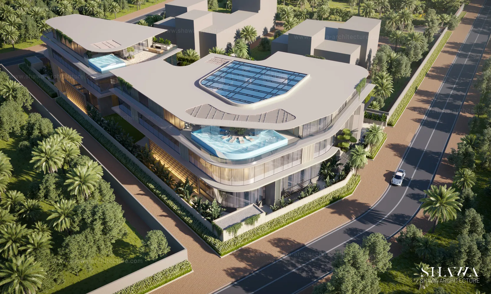 Private villa in Al Mamzar, Dubai by Shawa Architecture, image 10 Private villa in Al Mamzar, Dubai by Shawa Architecture, image 10