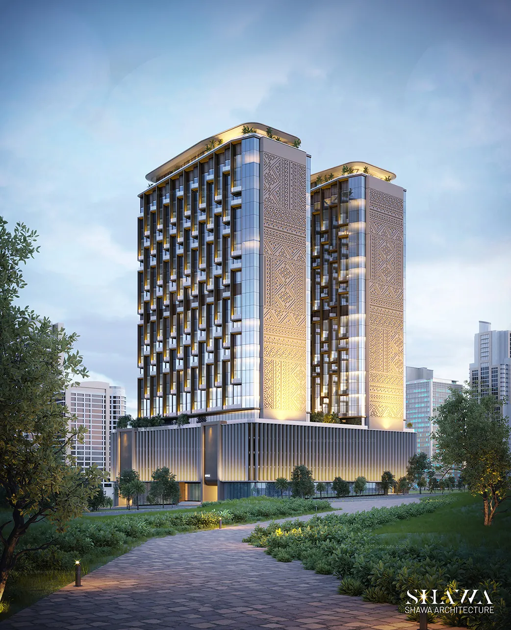 Residential towers in Ethiopia by Shawa Architecture, image 3 Residential towers in Ethiopia by Shawa Architecture, image 3