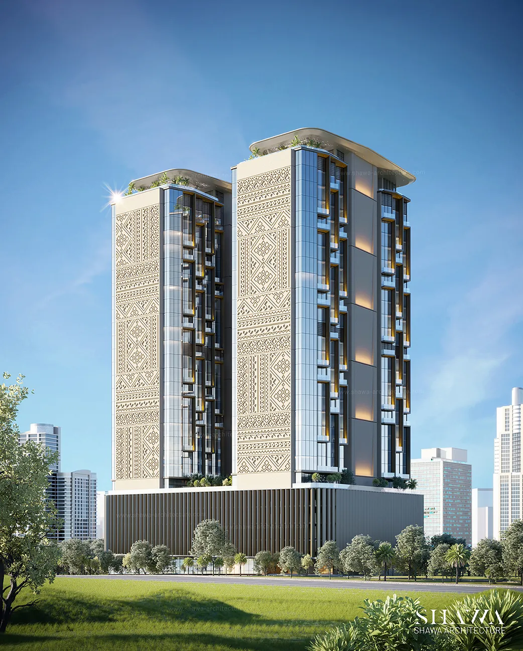 Residential towers in Ethiopia by Shawa Architecture, image 4 Residential towers in Ethiopia by Shawa Architecture, image 4